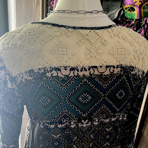 NWOT ~ Mystree Boho Dress Tunic Top - Picture 12 of 13